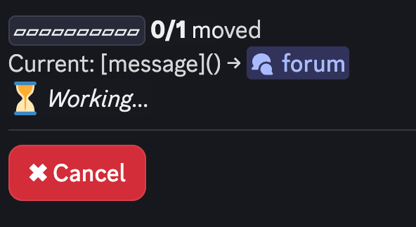 Pippin's progress bar while a move runs